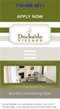 Mobile Screenshot of docksidevillageapartments.com